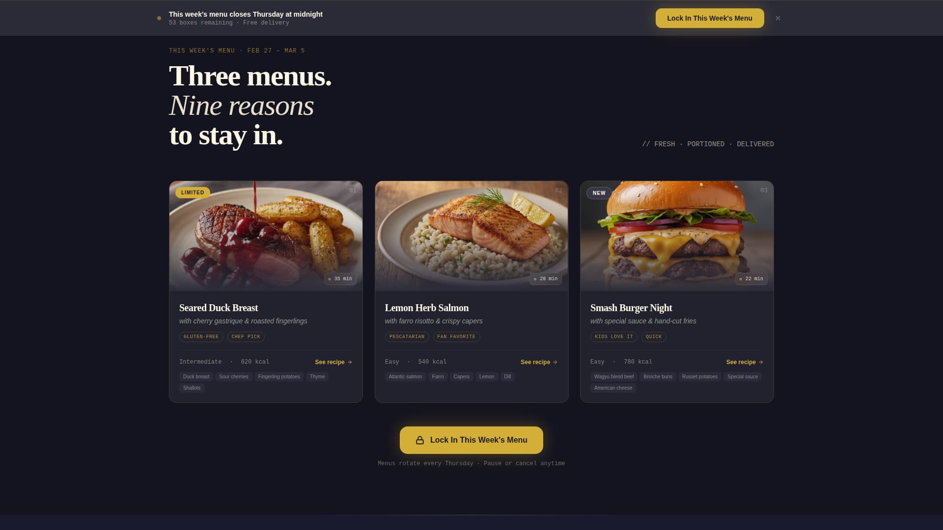 Expert Subscription Box Services Pre-Launch & Coming Soon Website Template