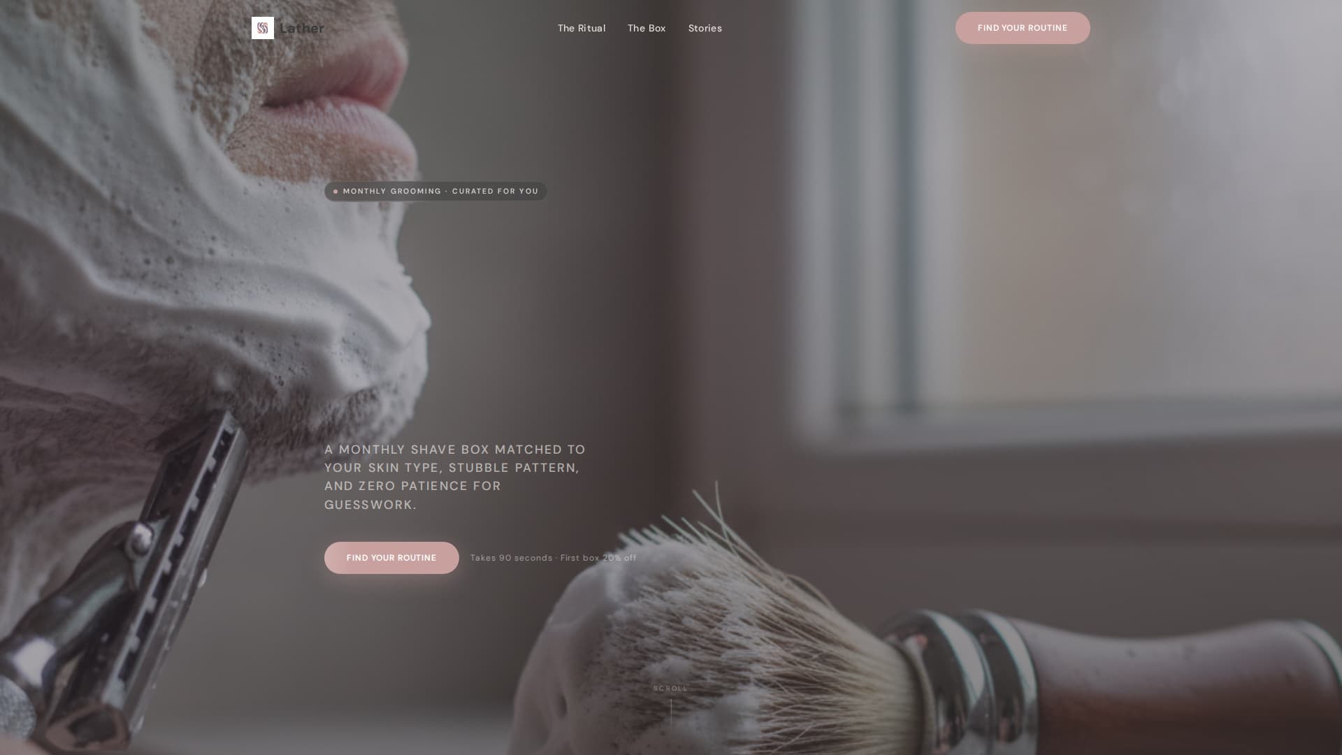 Subscription Box Services Comparison Website Template
