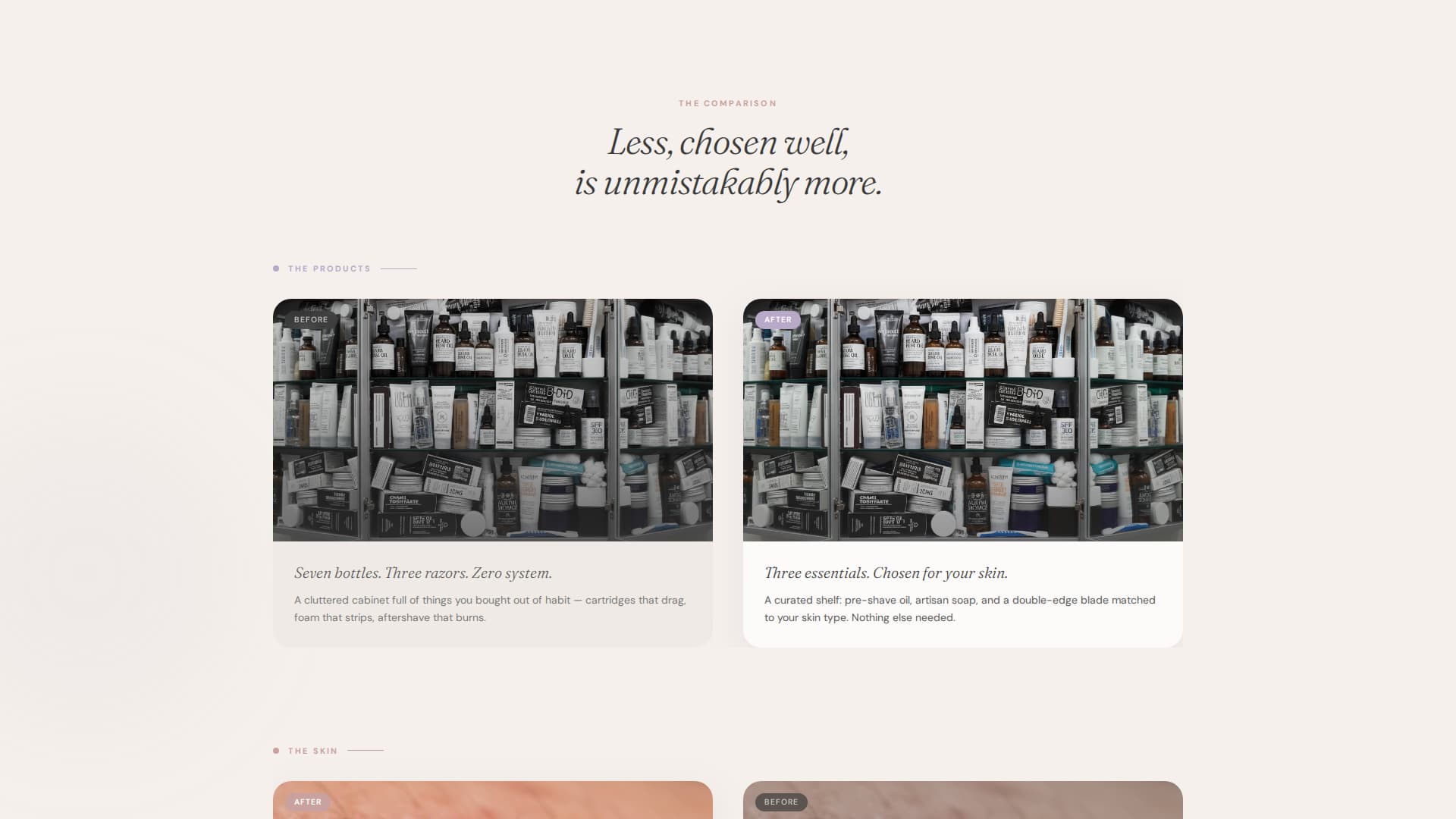 Subscription Box Services Comparison Website Template