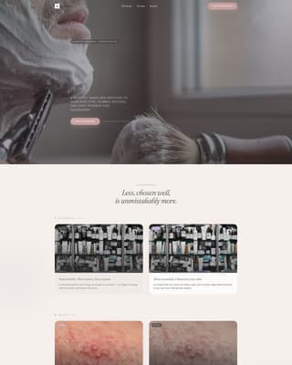 Subscription Box Services Comparison Website Template