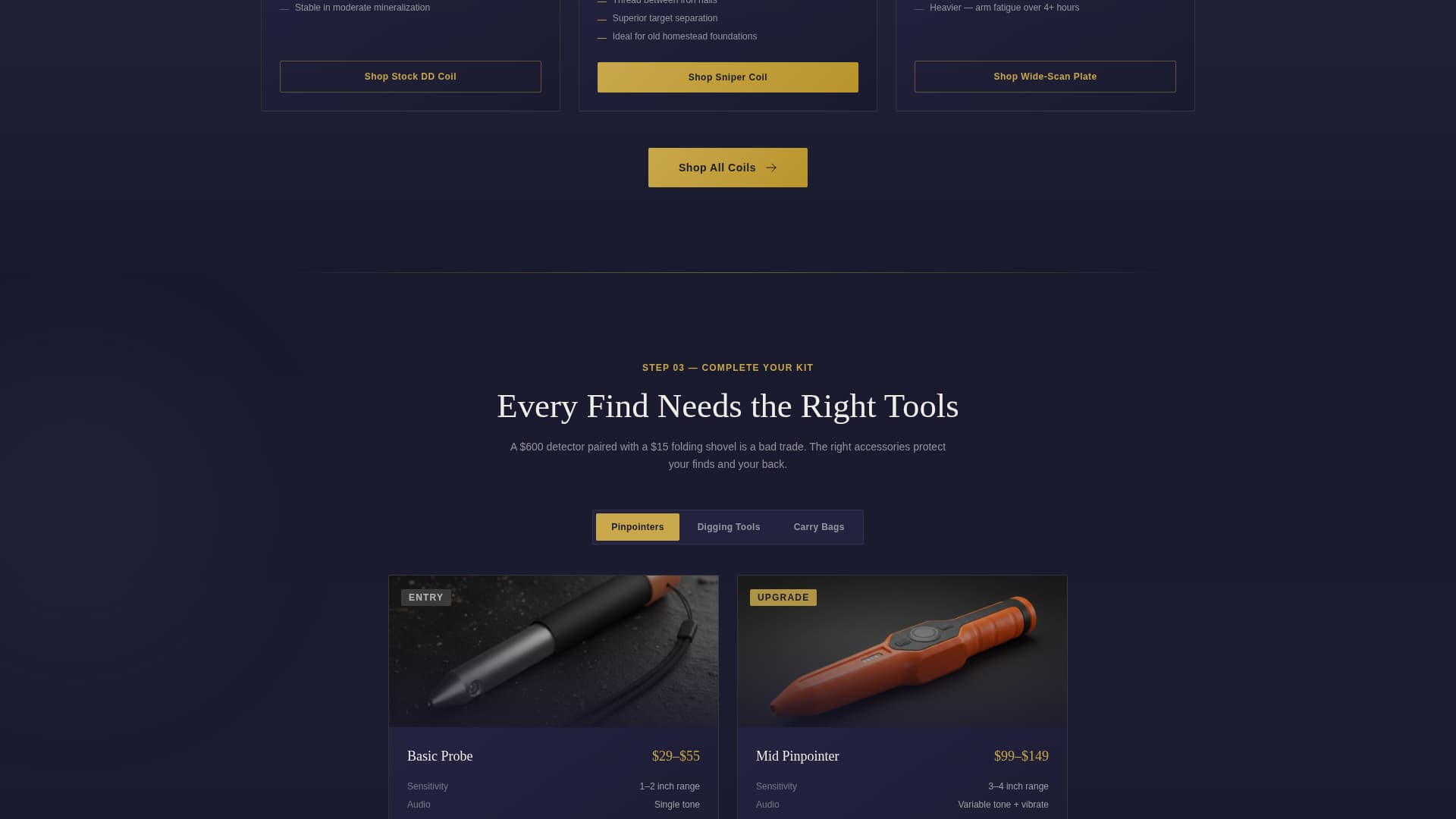 Hobby & Passion Supplies Professional Website Template