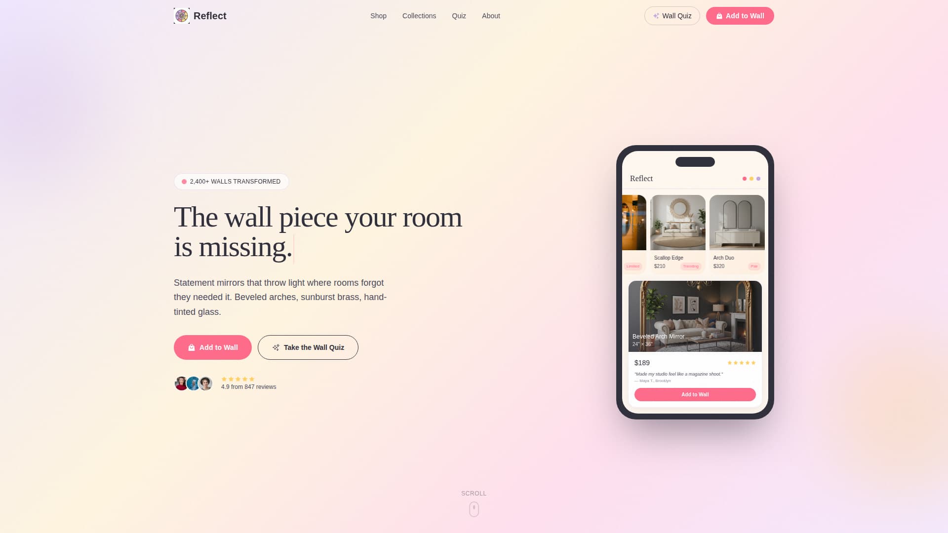 Home Décor & Lifestyle Professional Website Template