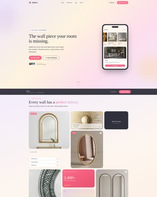 Home Décor & Lifestyle Professional Website Template