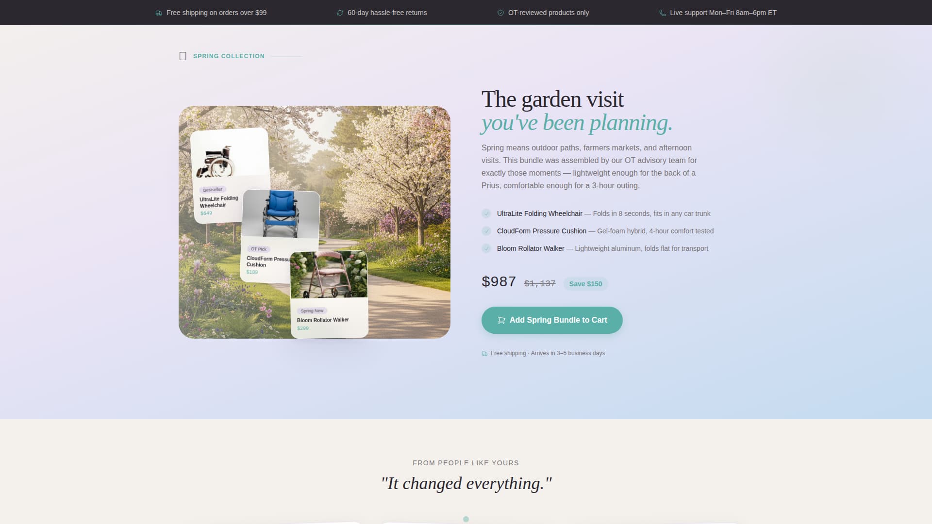 Local Brick & Mortar Business Professional Website Template