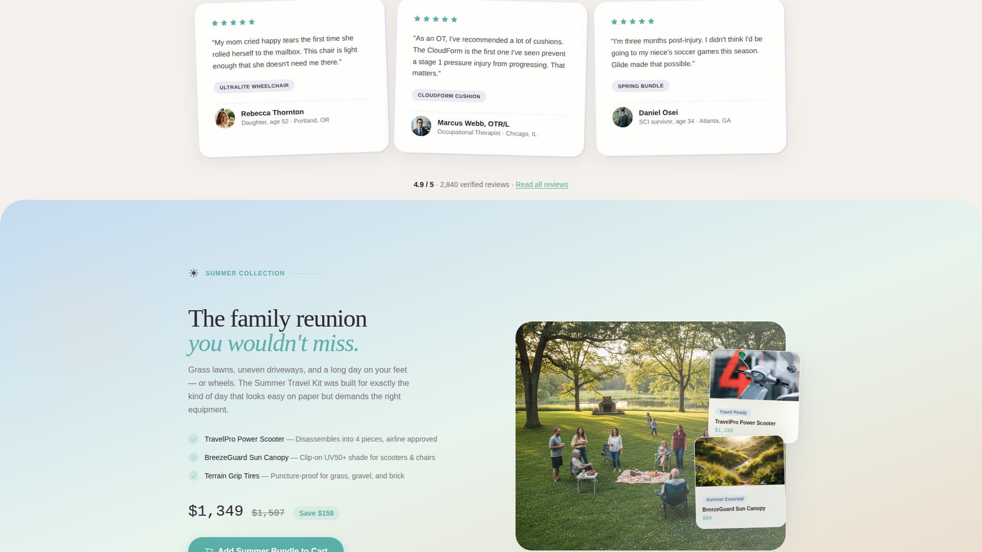Local Brick & Mortar Business Professional Website Template