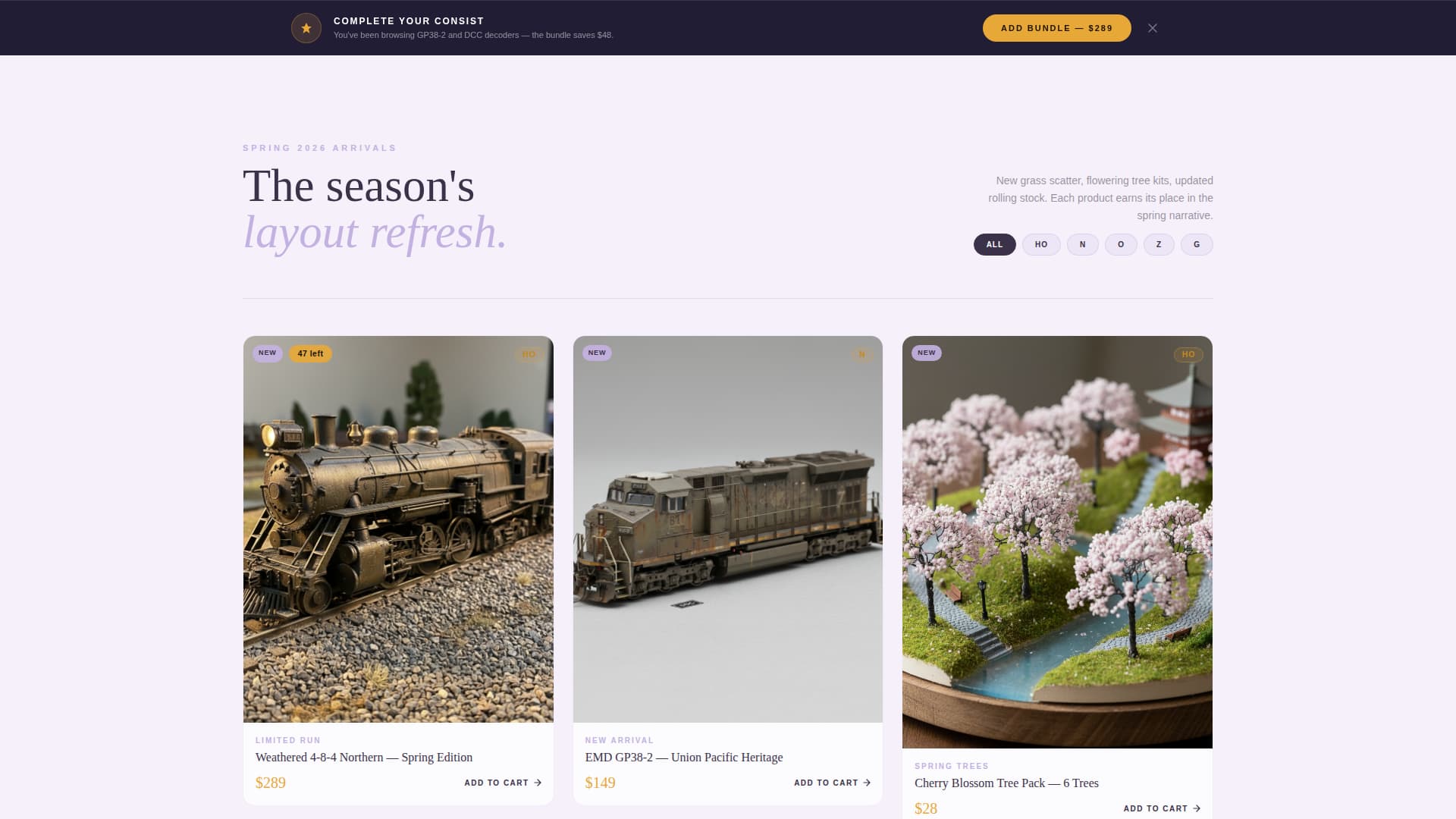 Hobby & Passion Supplies Pre-Launch & Coming Soon Website Template