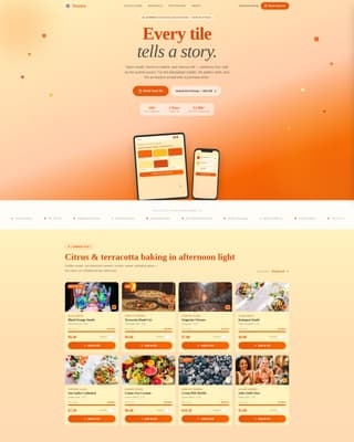 Hobby & Passion Supplies Professional Website Template