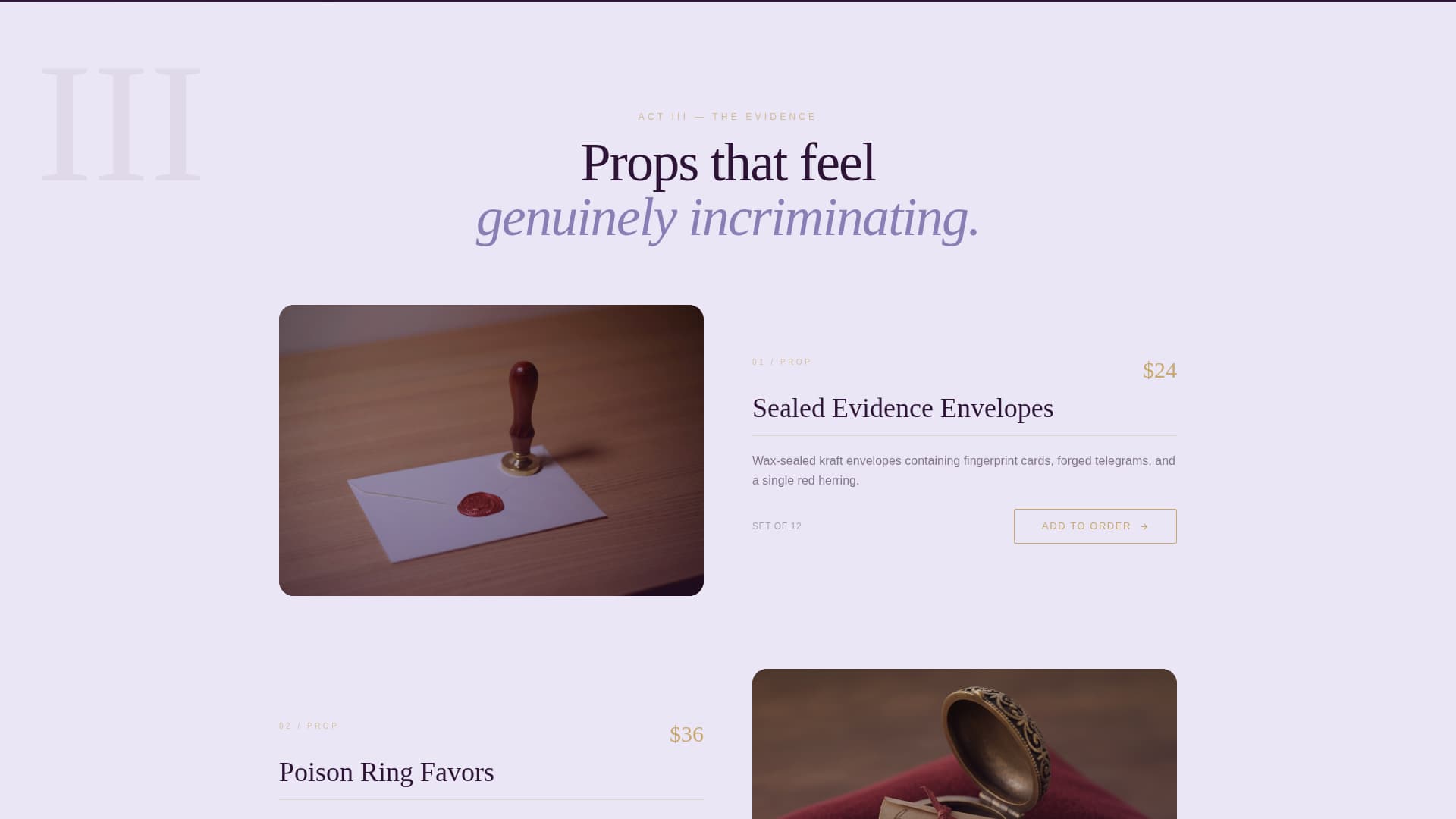 Hobby & Passion Supplies Professional Website Template