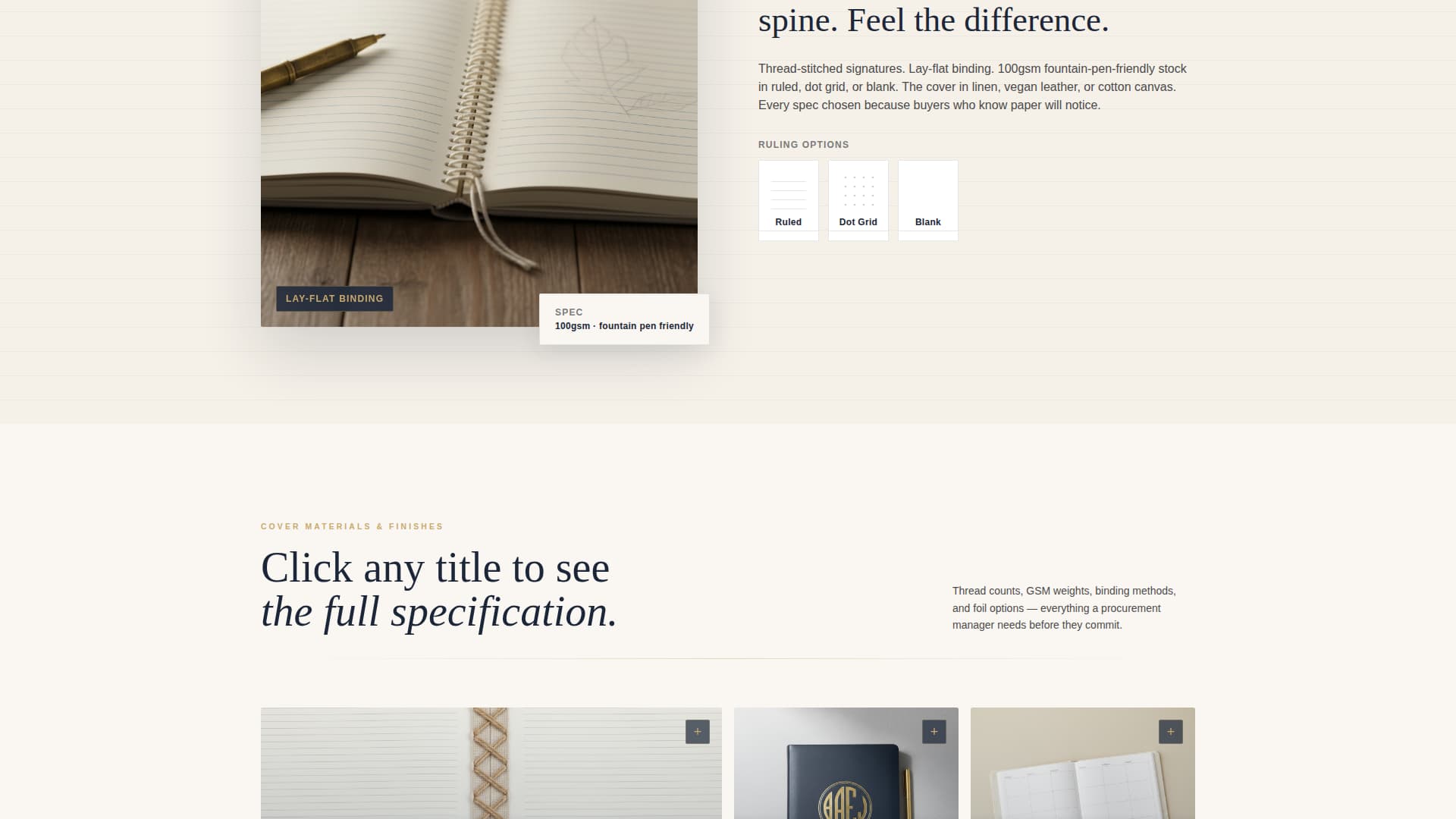 Folio - Luxe Wholesale Landing Page Template