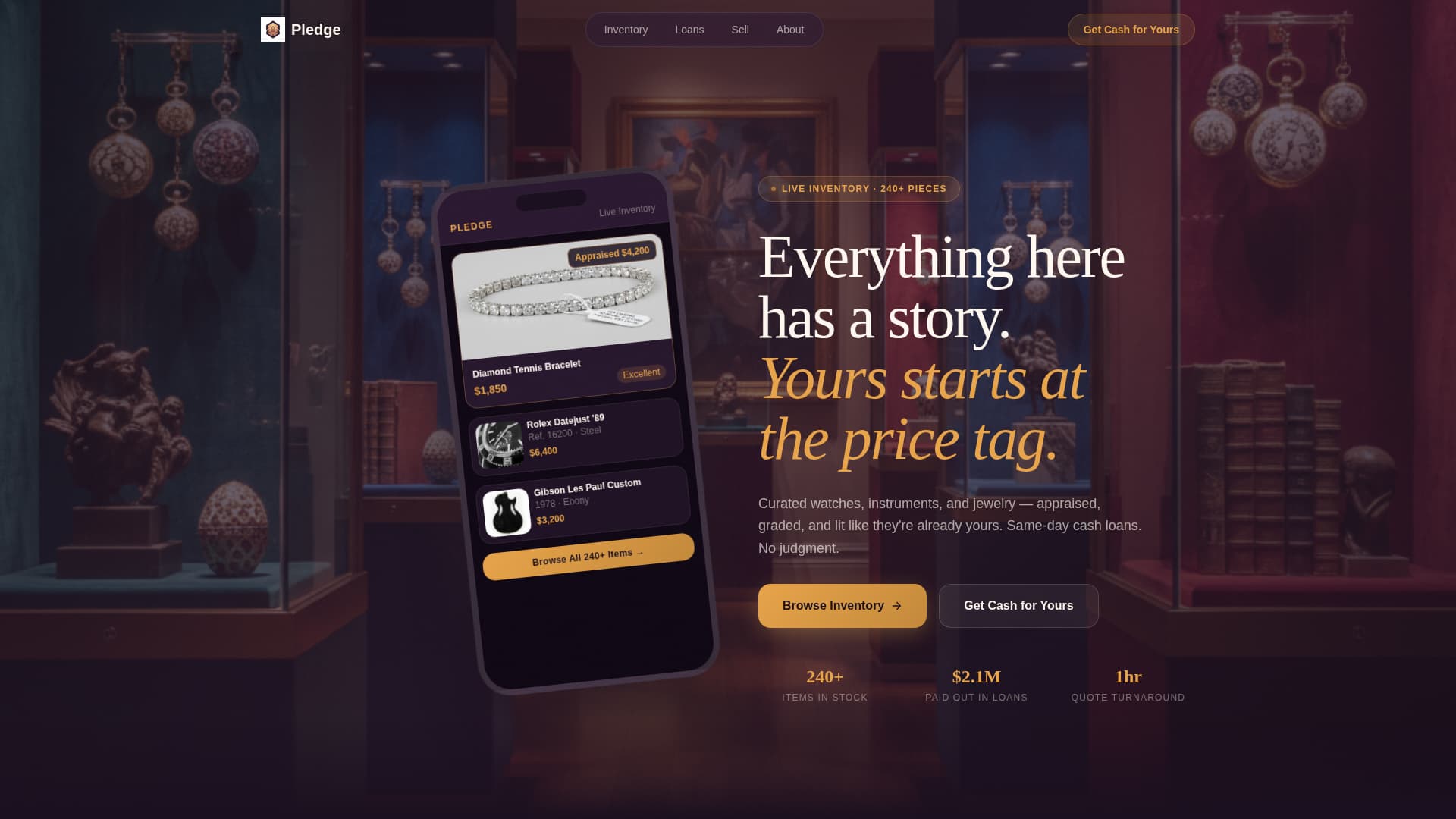 Advanced Local Brick & Mortar Business Portfolio & Case Study Website Template