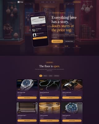 Advanced Local Brick & Mortar Business Portfolio & Case Study Website Template