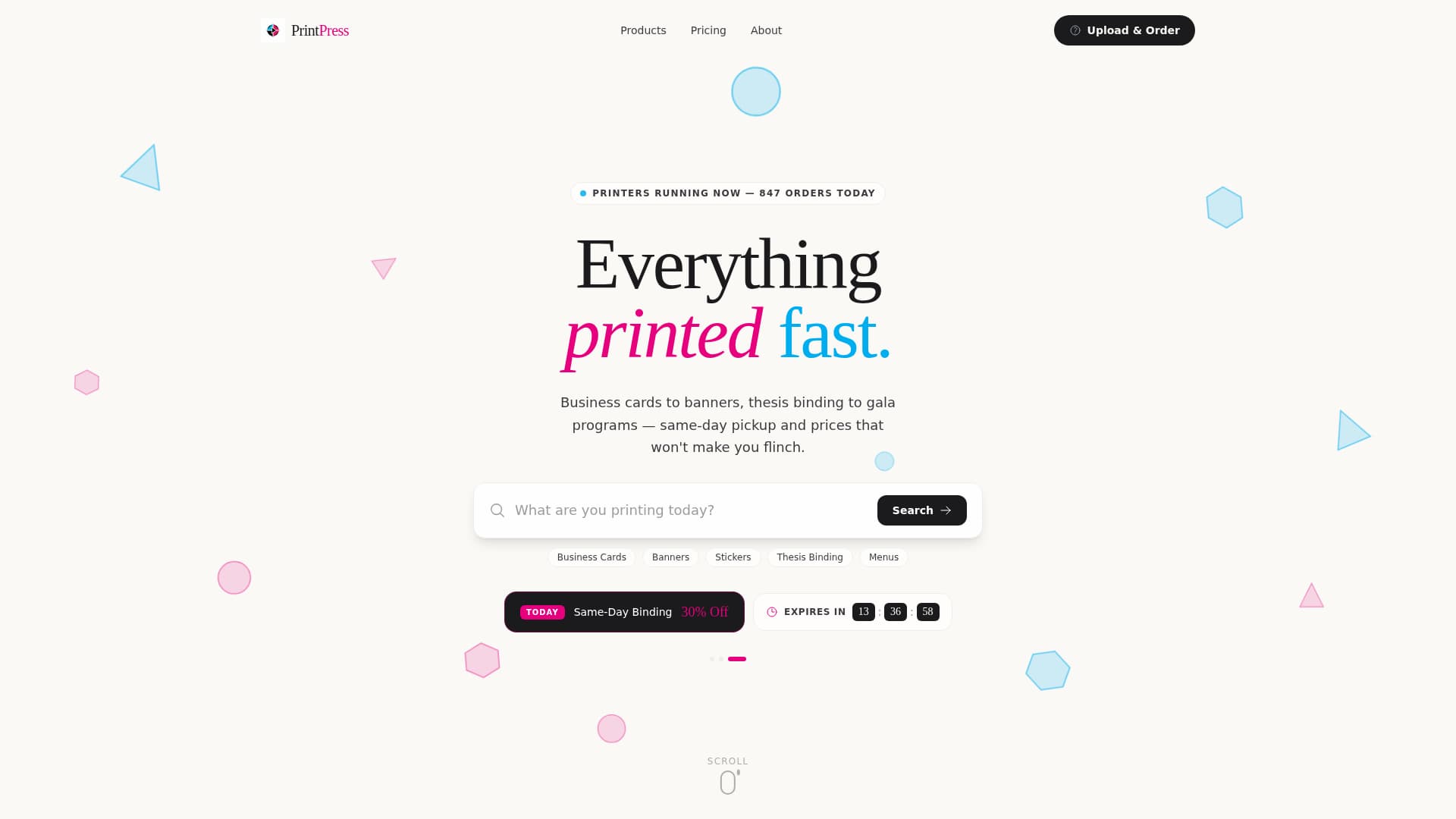 Local Brick & Mortar Business Professional Website Template