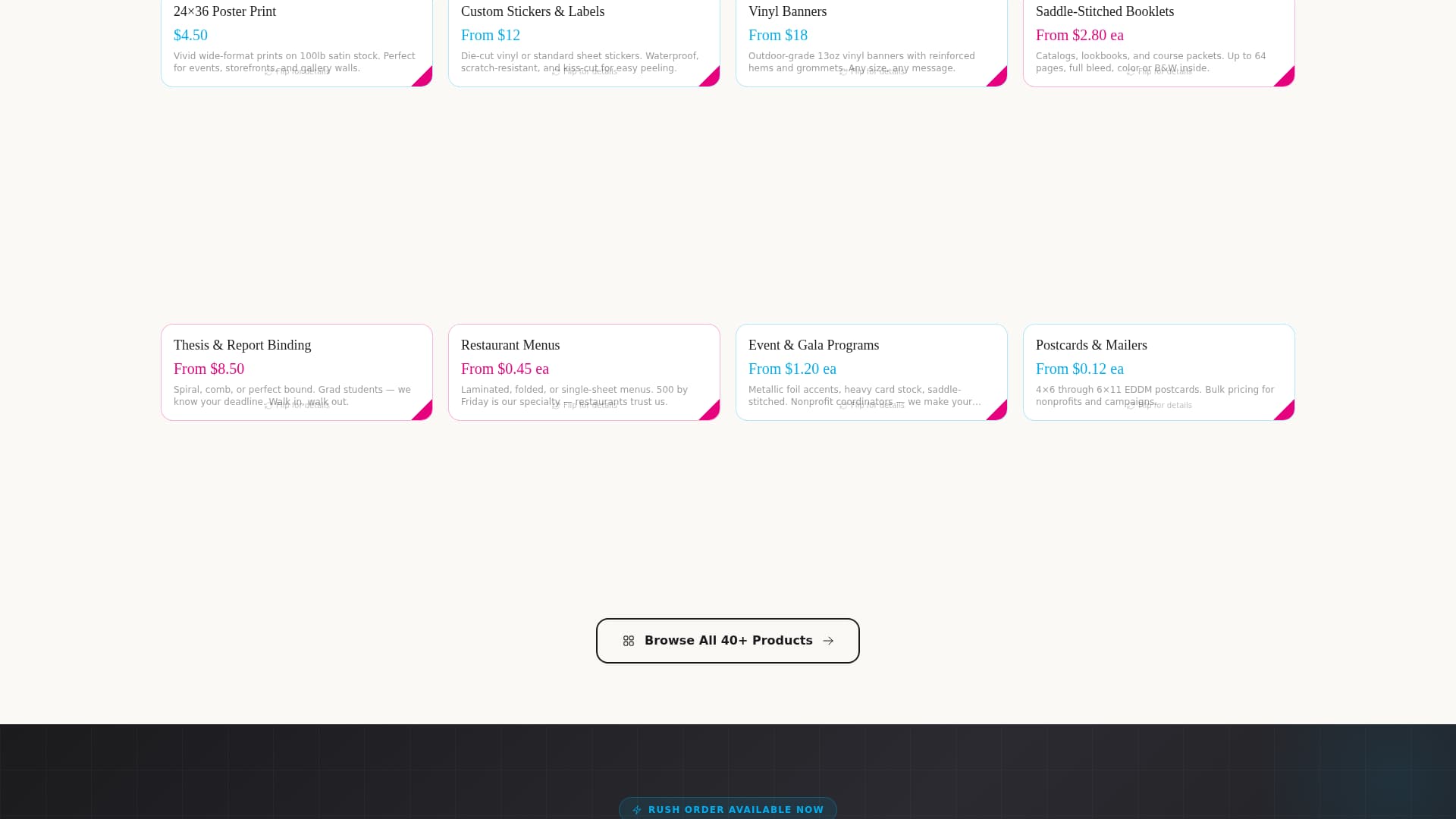 Local Brick & Mortar Business Professional Website Template