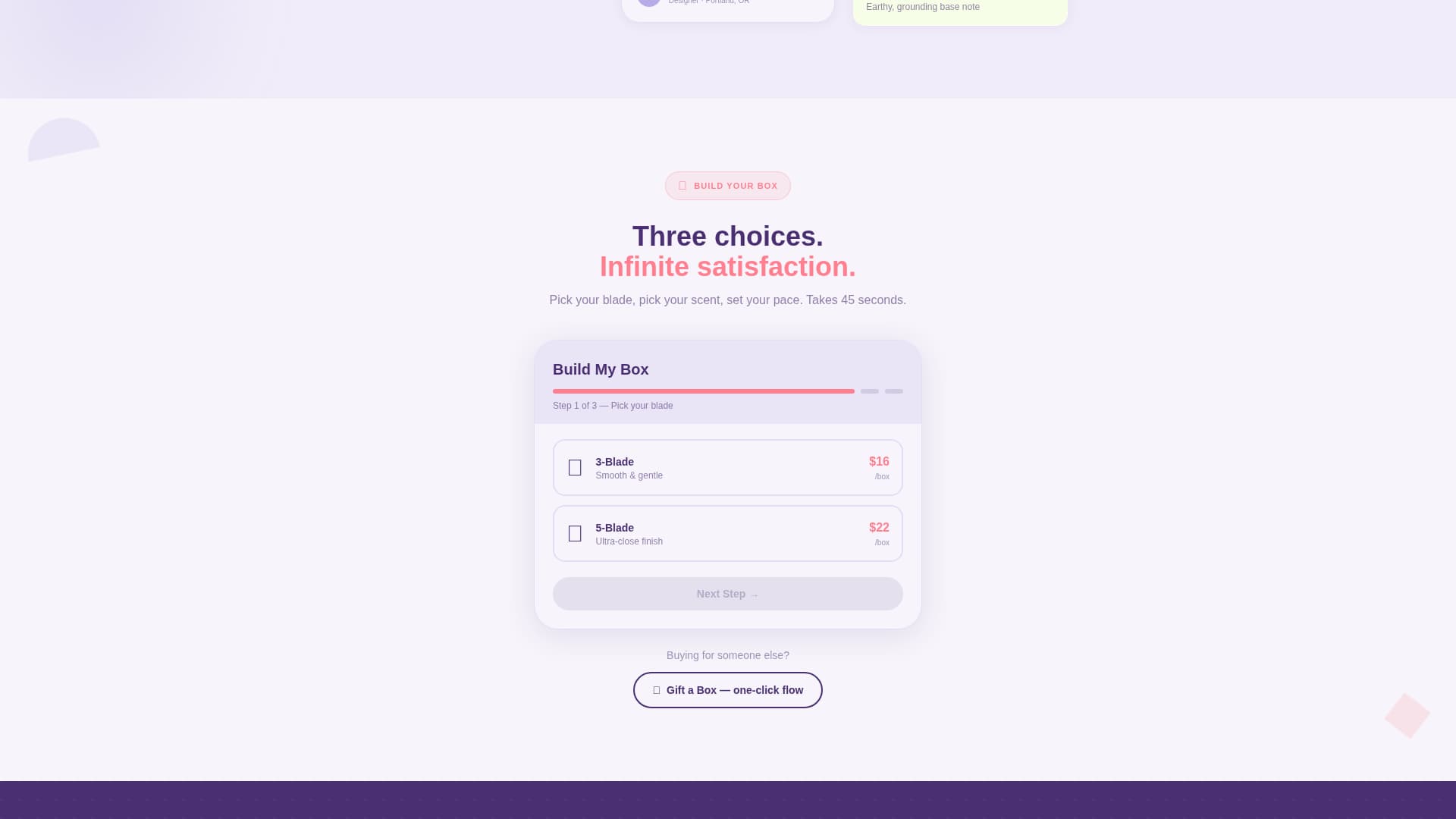 Certified Subscription Box Services Pre-Launch & Coming Soon Website Template
