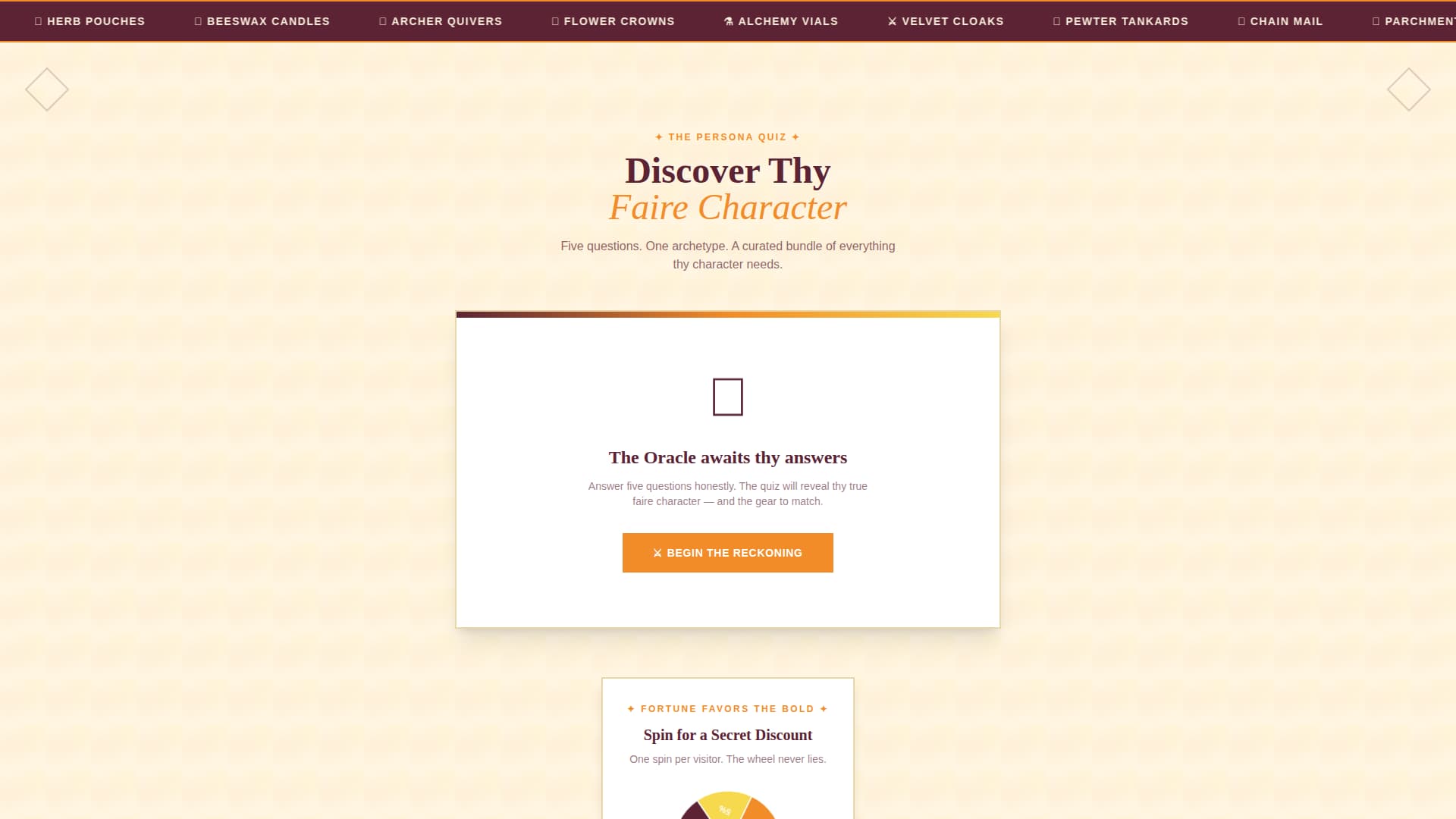 Hobby & Passion Supplies Professional Website Template