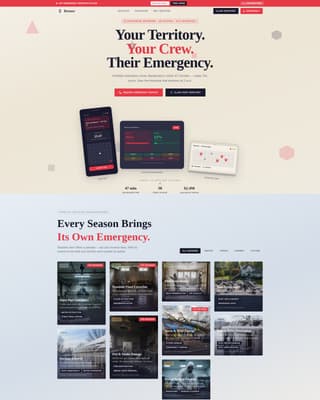 Restore - Trusted Restoration Landing Page Template
