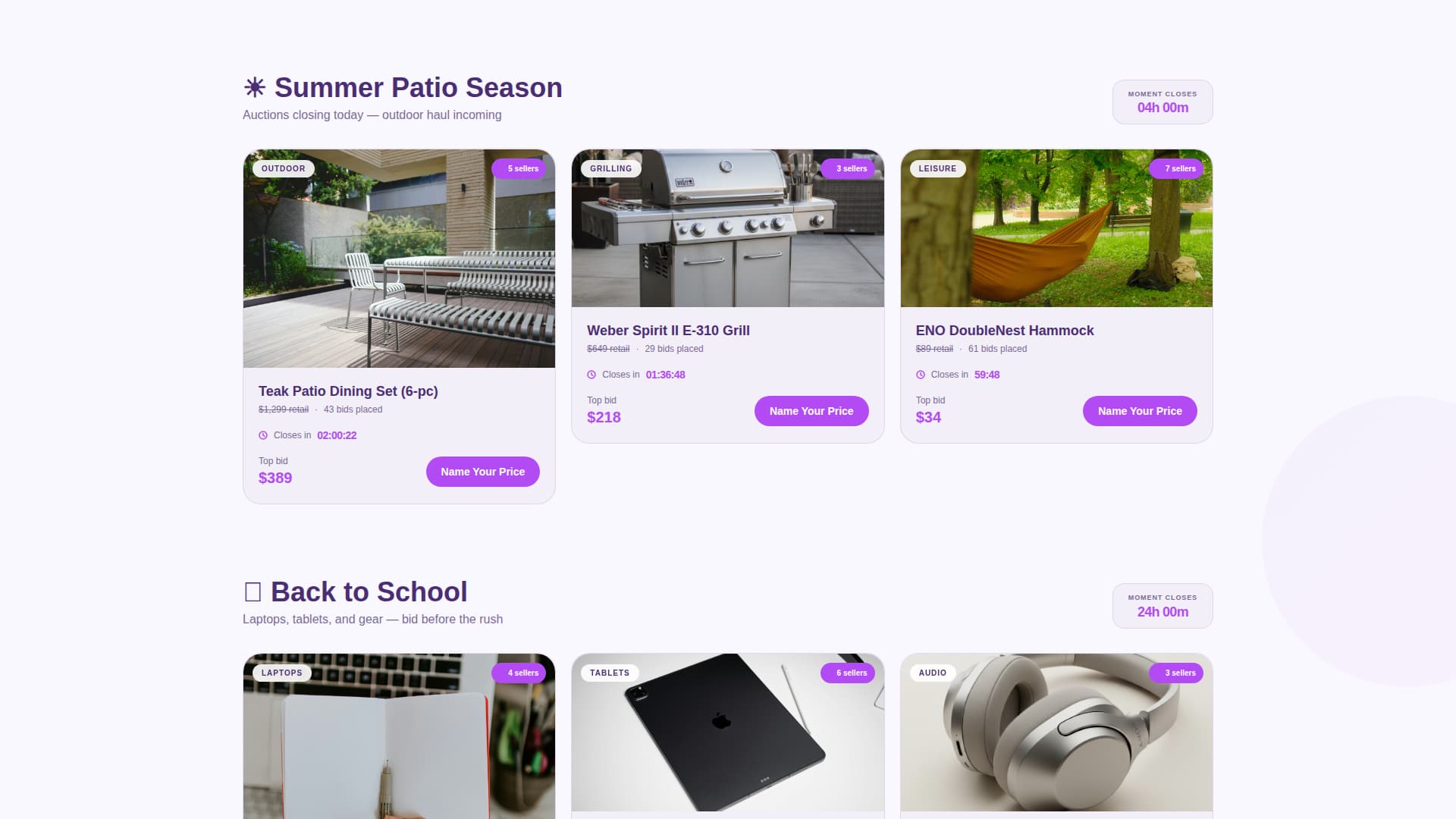 Expert Auction Platforms & Types Professional Website Template