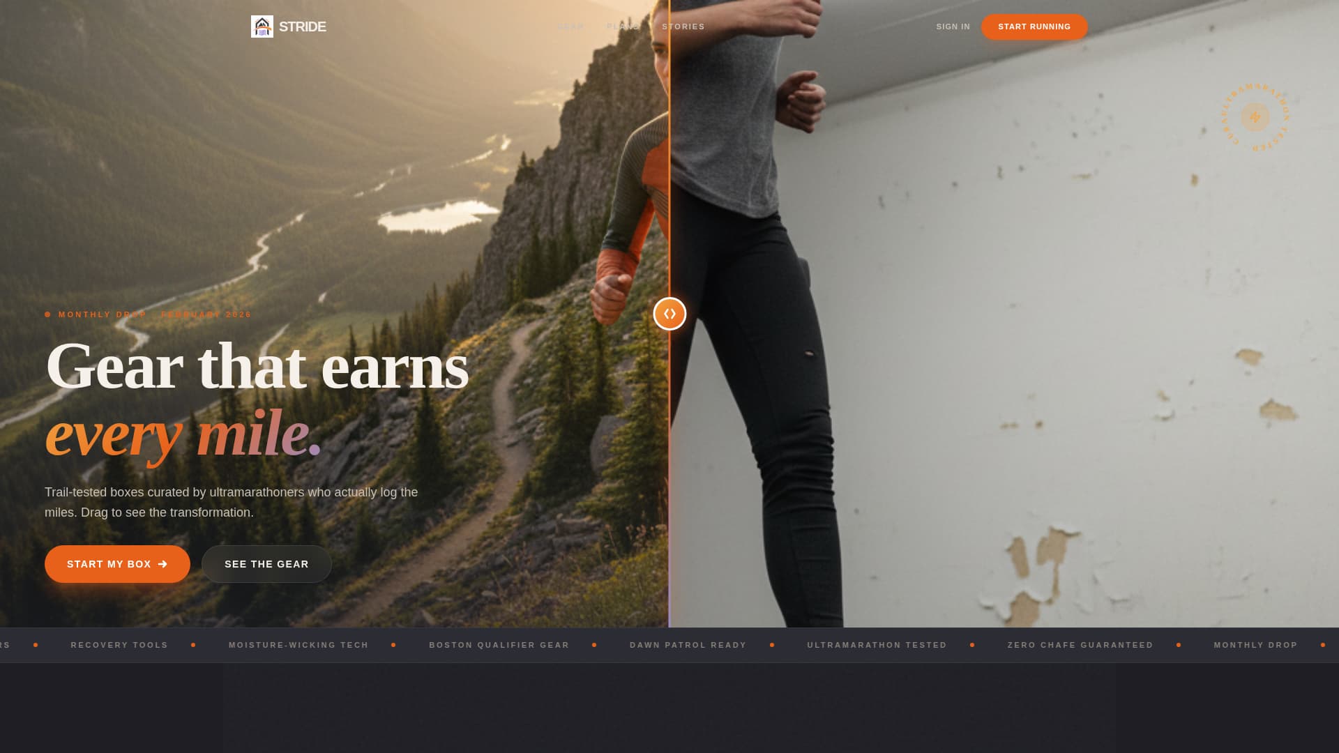 Advanced Subscription Box Services Pricing & Packages Website Template