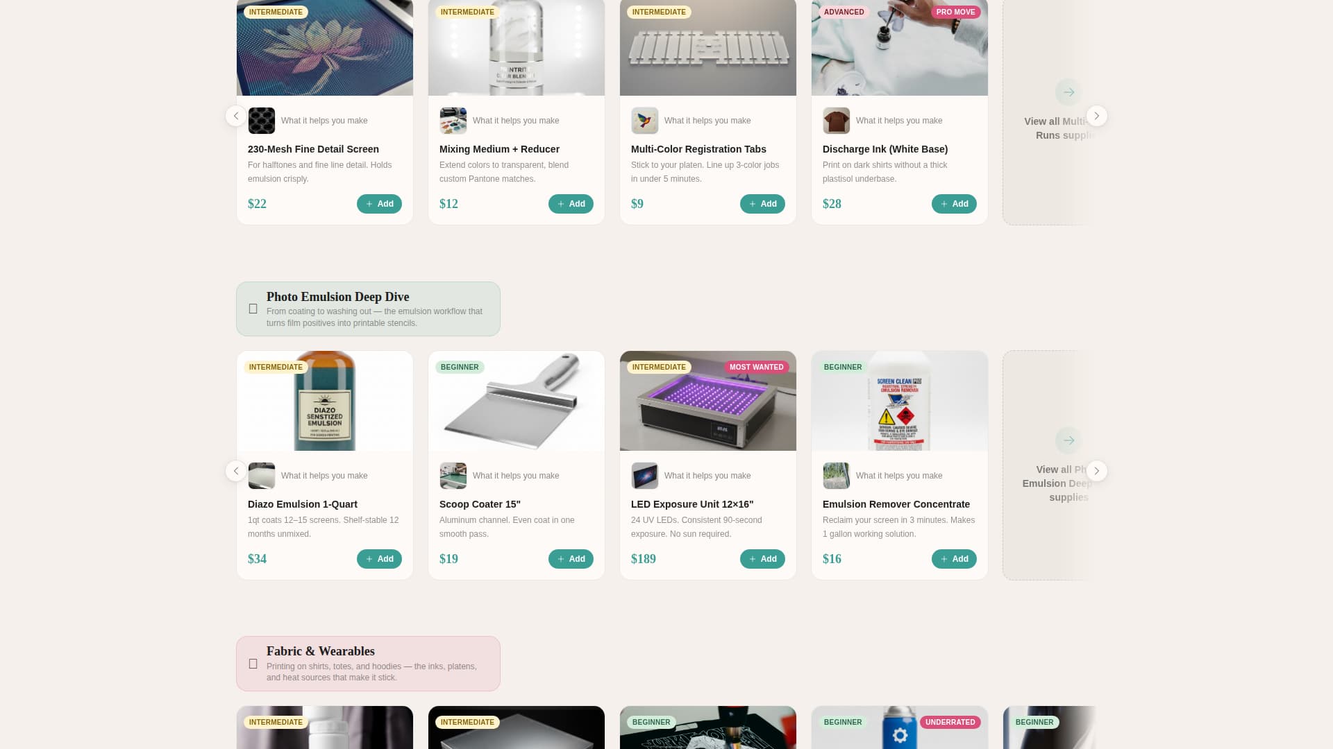 Hobby & Passion Supplies Professional Website Template