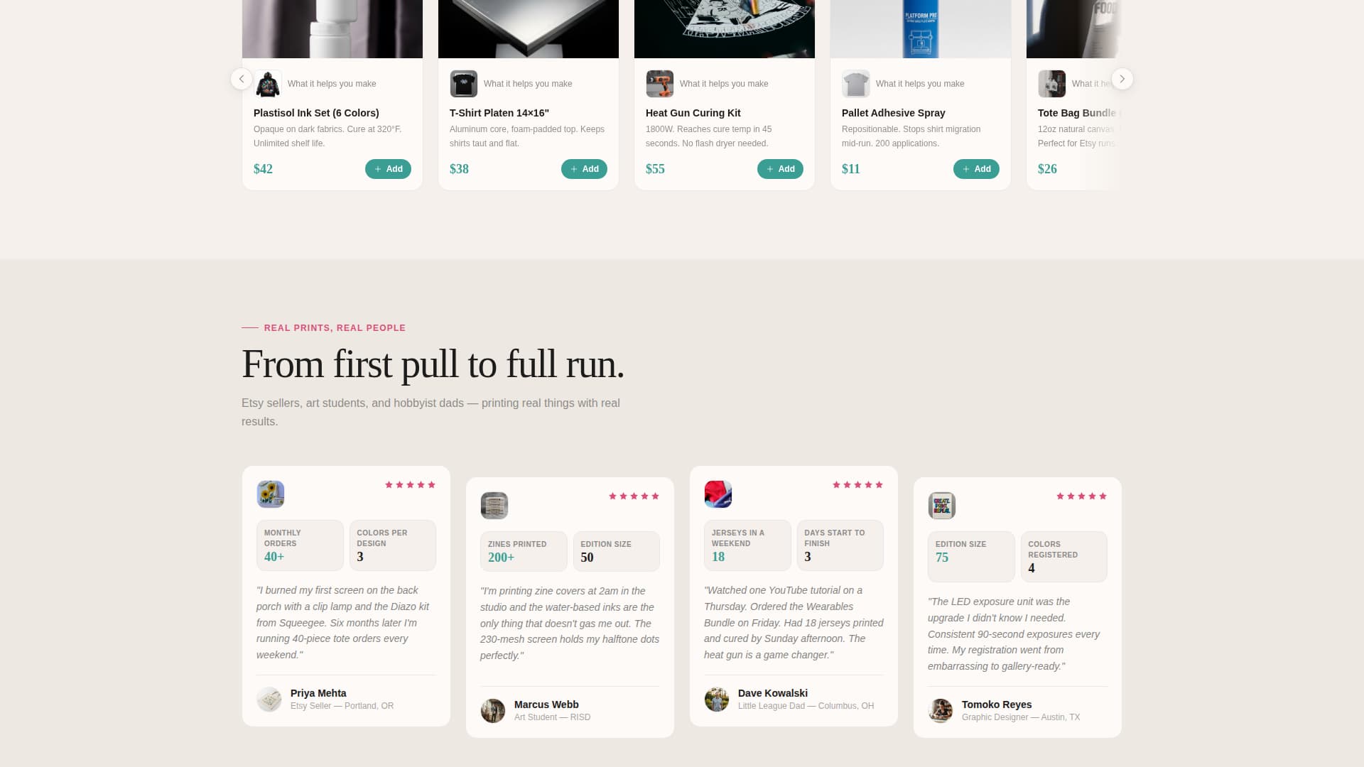 Hobby & Passion Supplies Professional Website Template