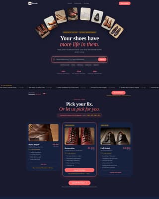 Local Brick & Mortar Business Appointment Booking Website Template