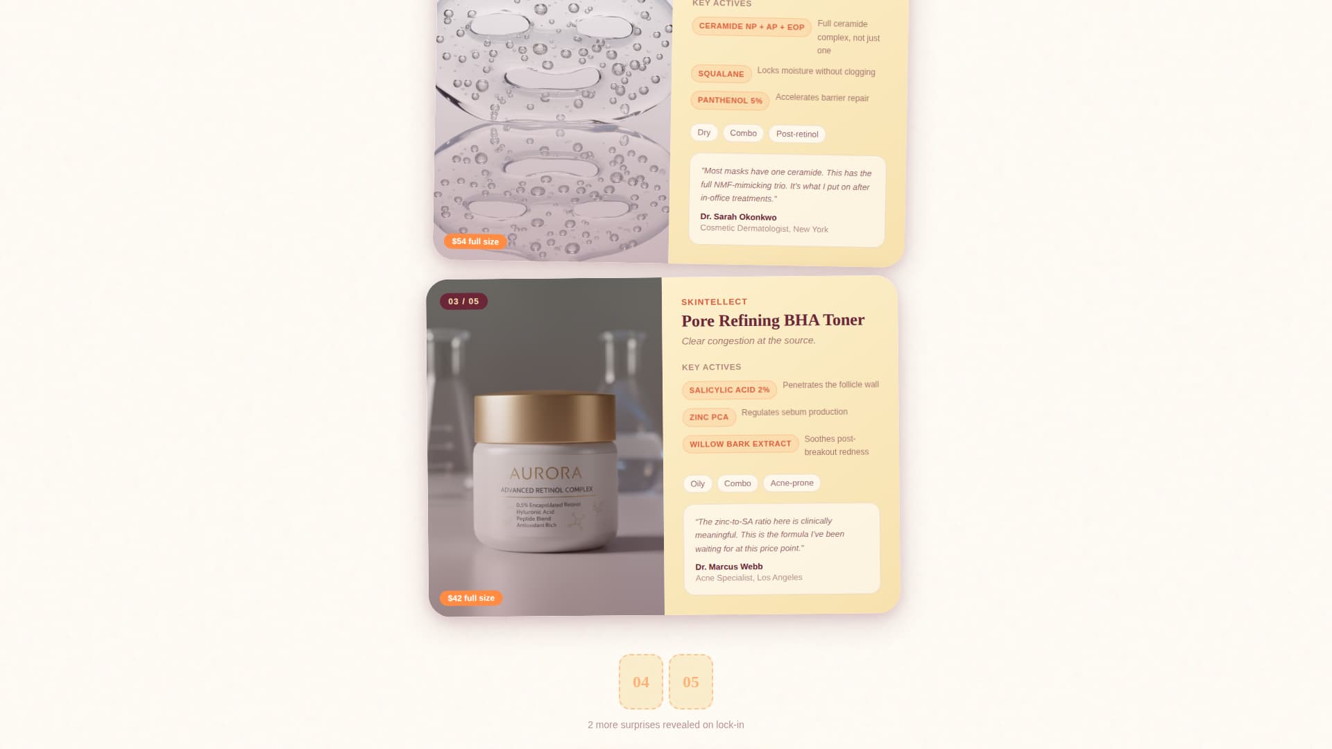 Subscription Box Services Pre-Launch & Coming Soon Website Template