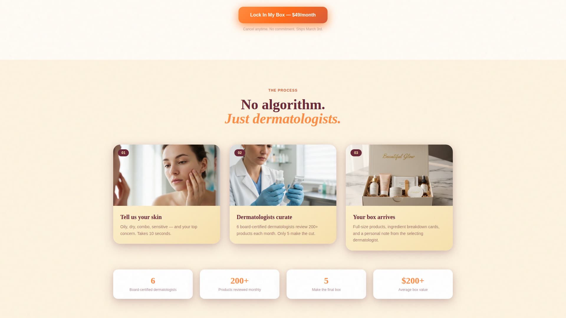 Subscription Box Services Pre-Launch & Coming Soon Website Template