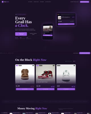 Certified Auction Platforms & Types Pre-Launch & Coming Soon Website Template