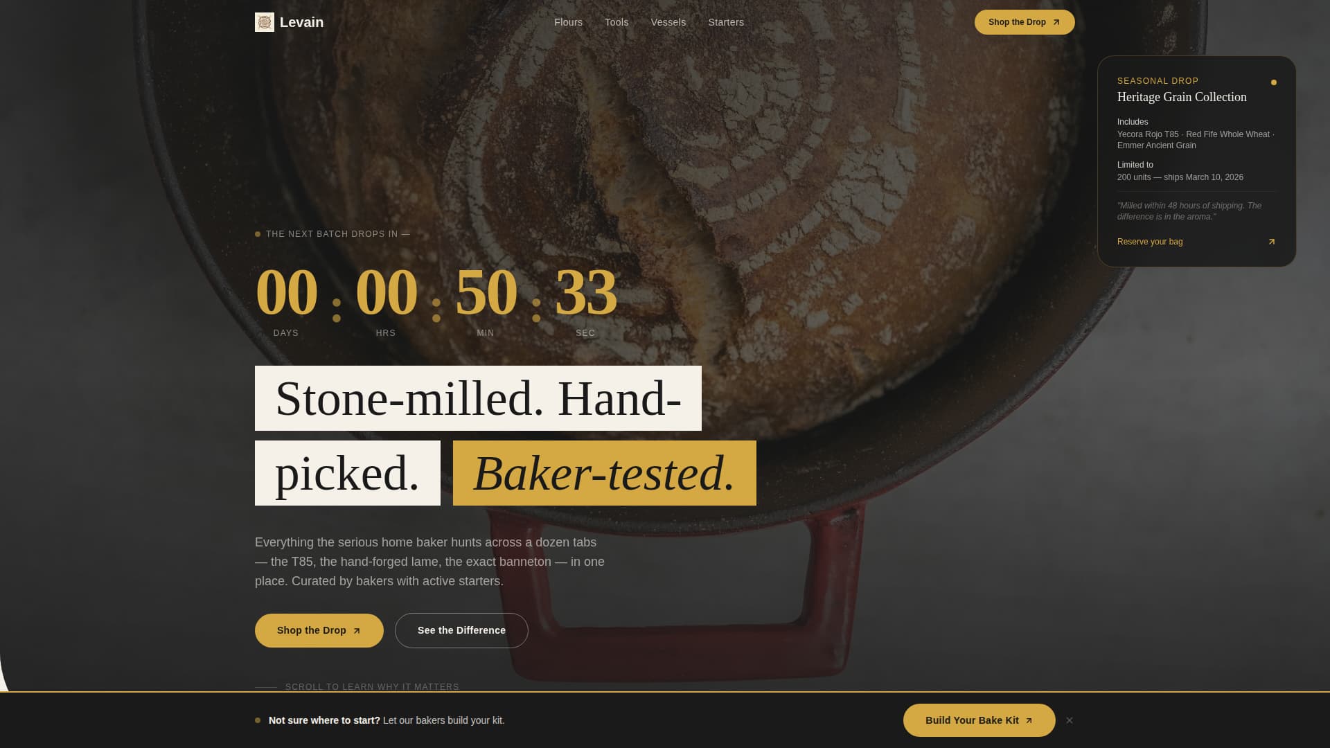 Hobby & Passion Supplies Pre-Launch & Coming Soon Website Template