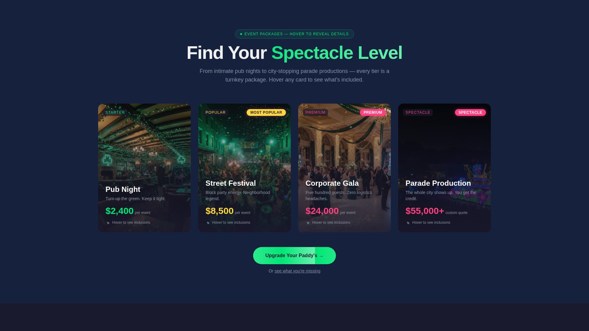 Specialist St. Patrick's Day Business Pre-Launch & Coming Soon Website Template