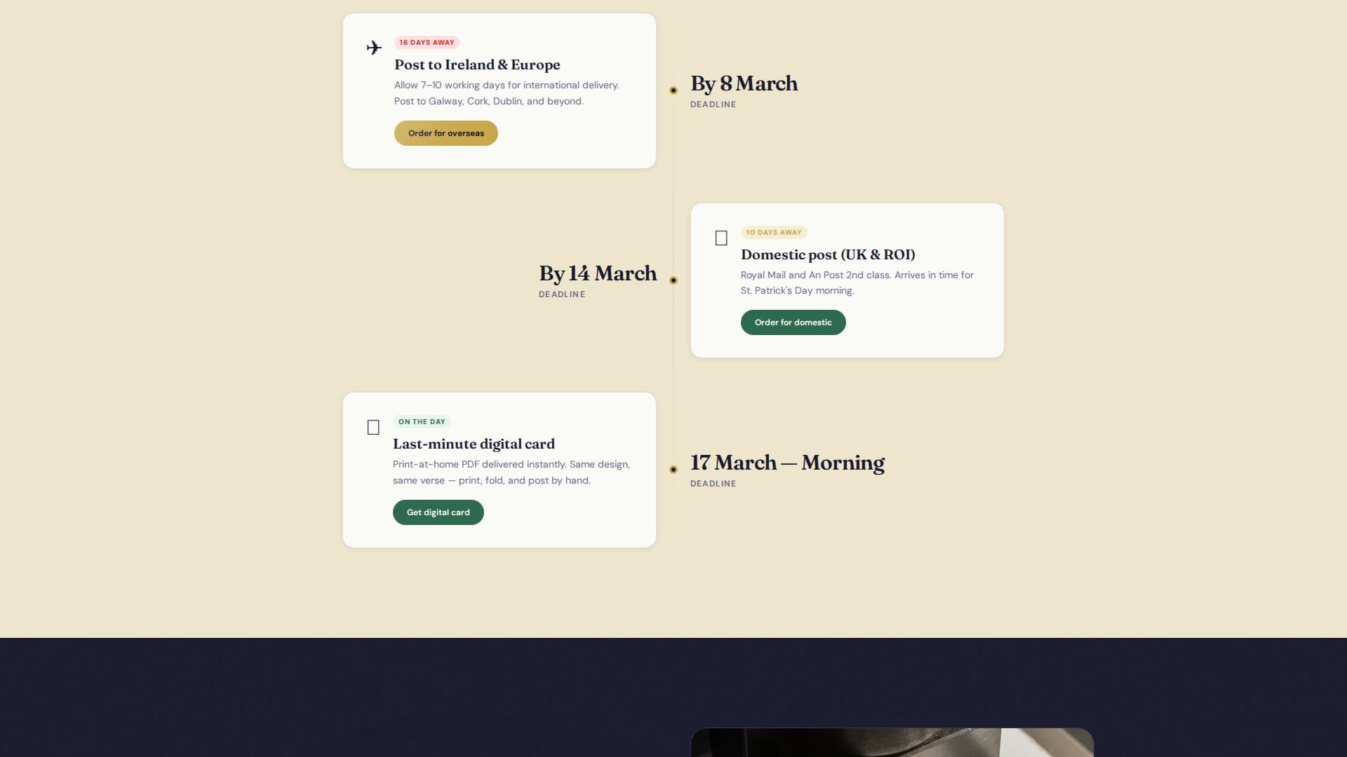 St. Patrick's Day Business Professional Website Template