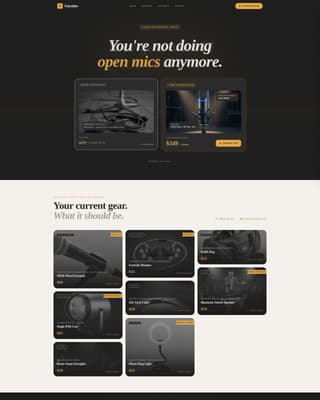 Hobby & Passion Supplies Professional Website Template