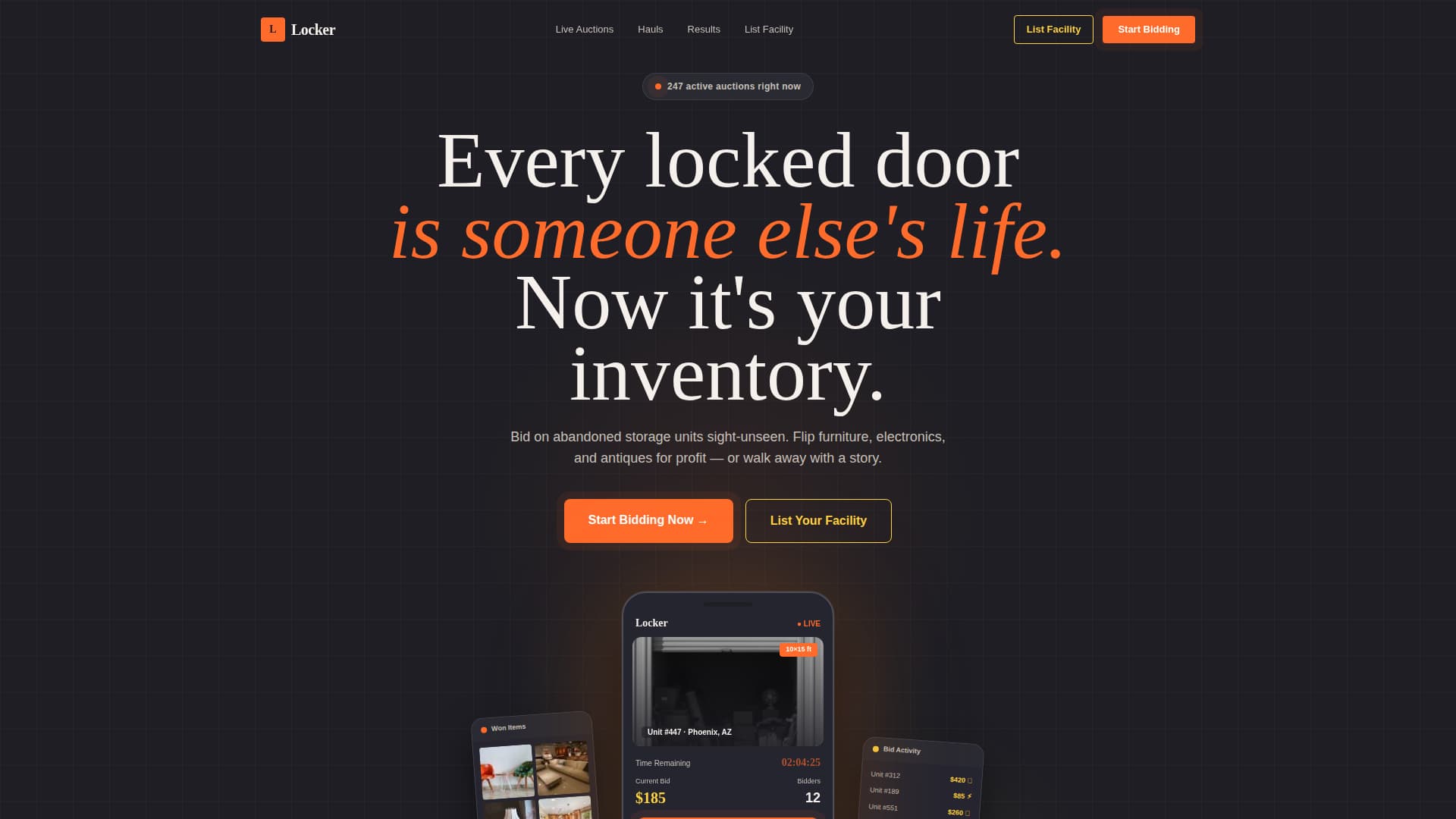 Advanced Auction Platforms & Types Professional Website Template