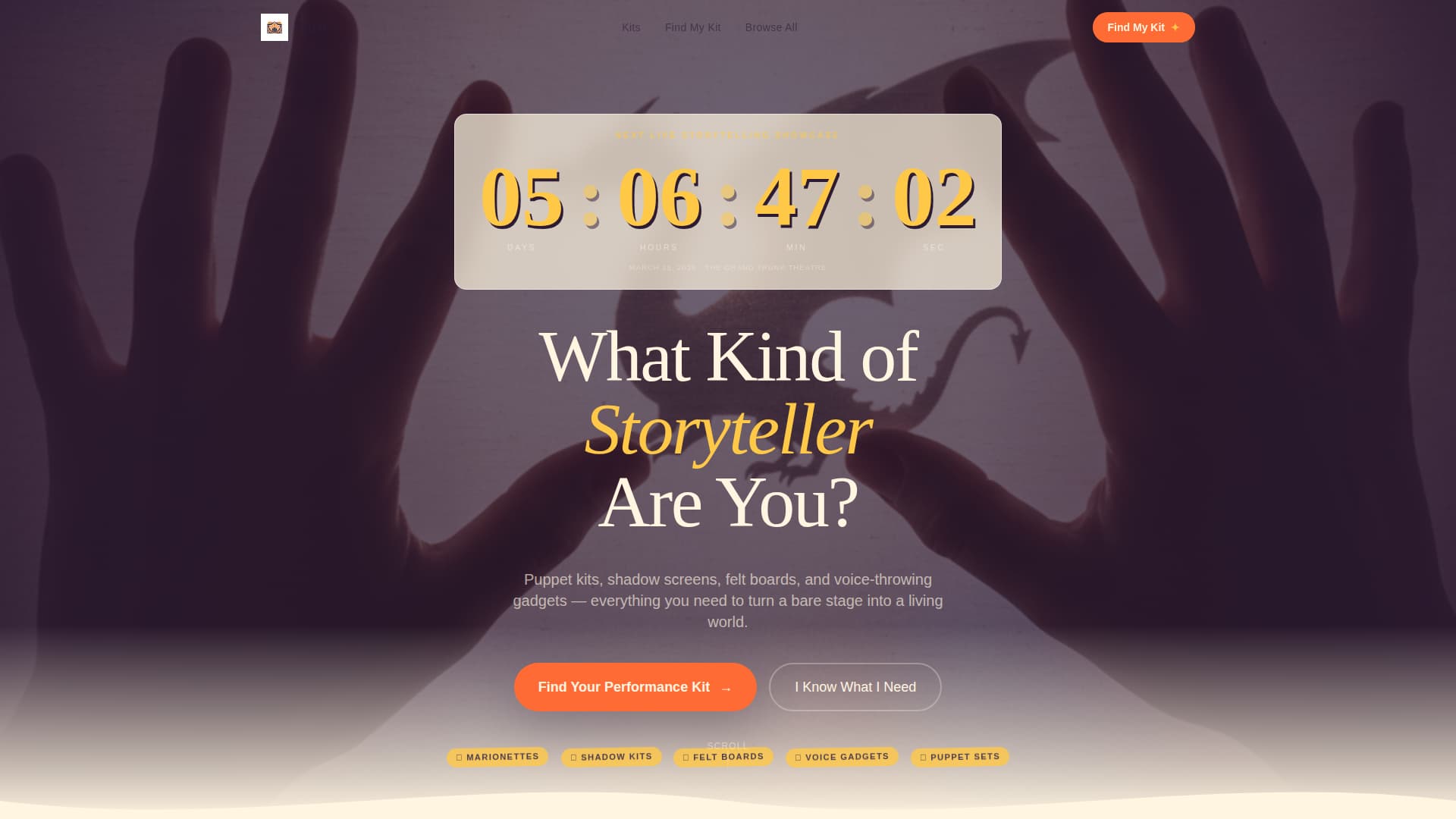 Hobby & Passion Supplies Pre-Launch & Coming Soon Website Template