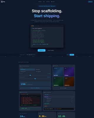 Ship - Powerful Next.js Landing Page Template