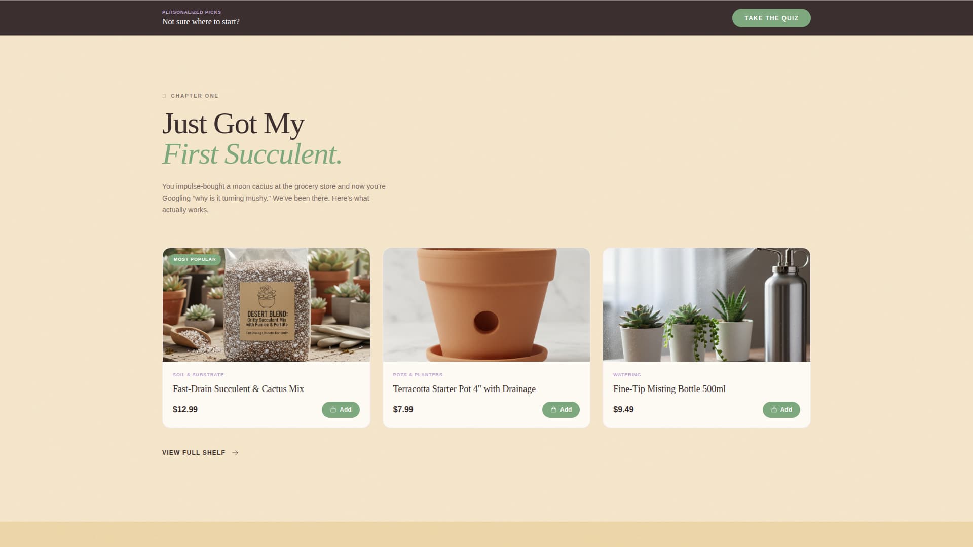 Hobby & Passion Supplies Professional Website Template