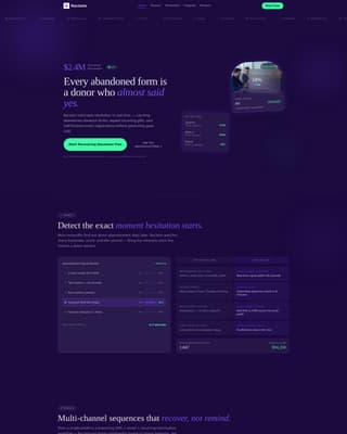 Nonprofit Email Marketing Directory Website Template