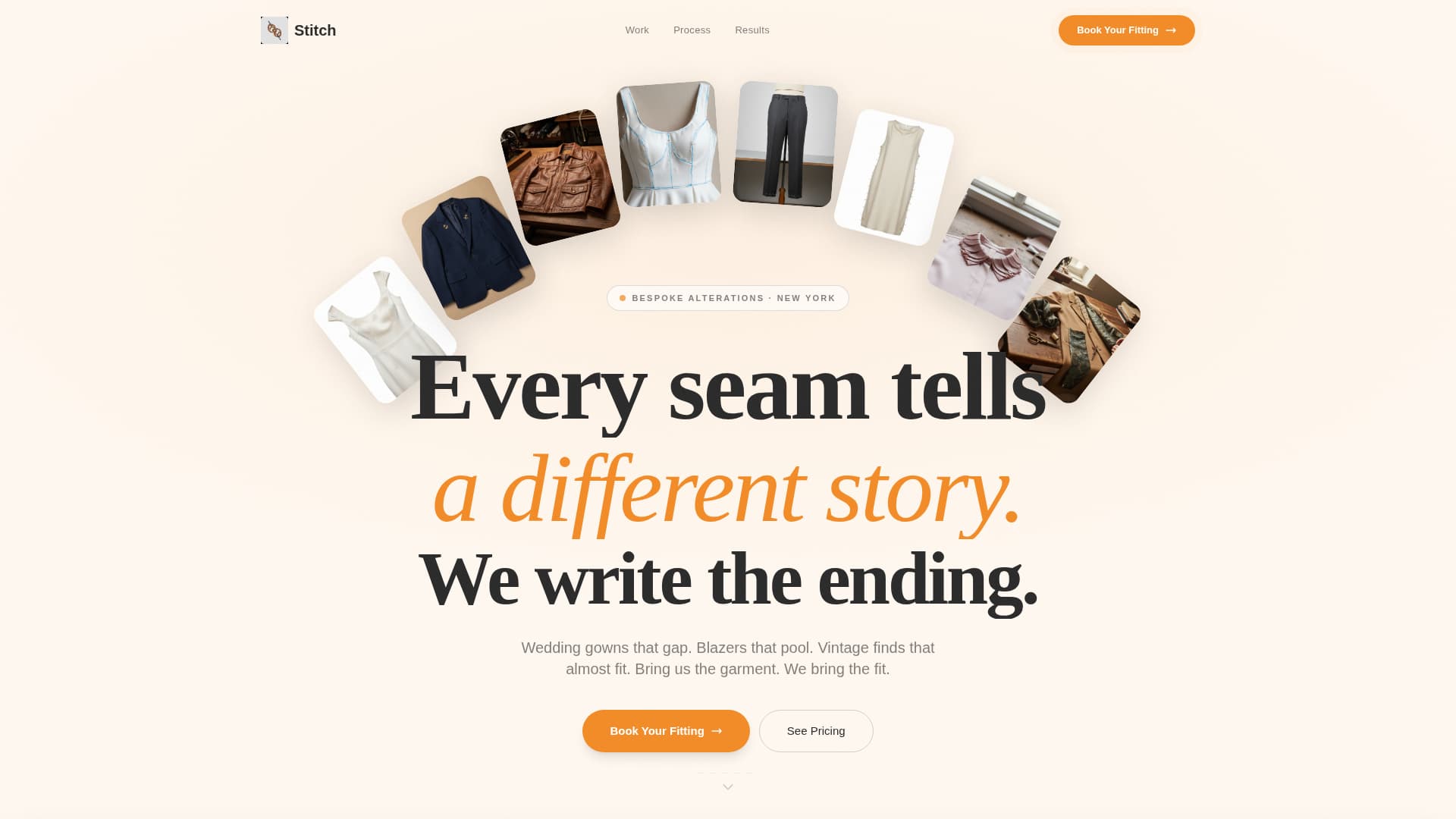 Local Brick & Mortar Business Appointment Booking Website Template