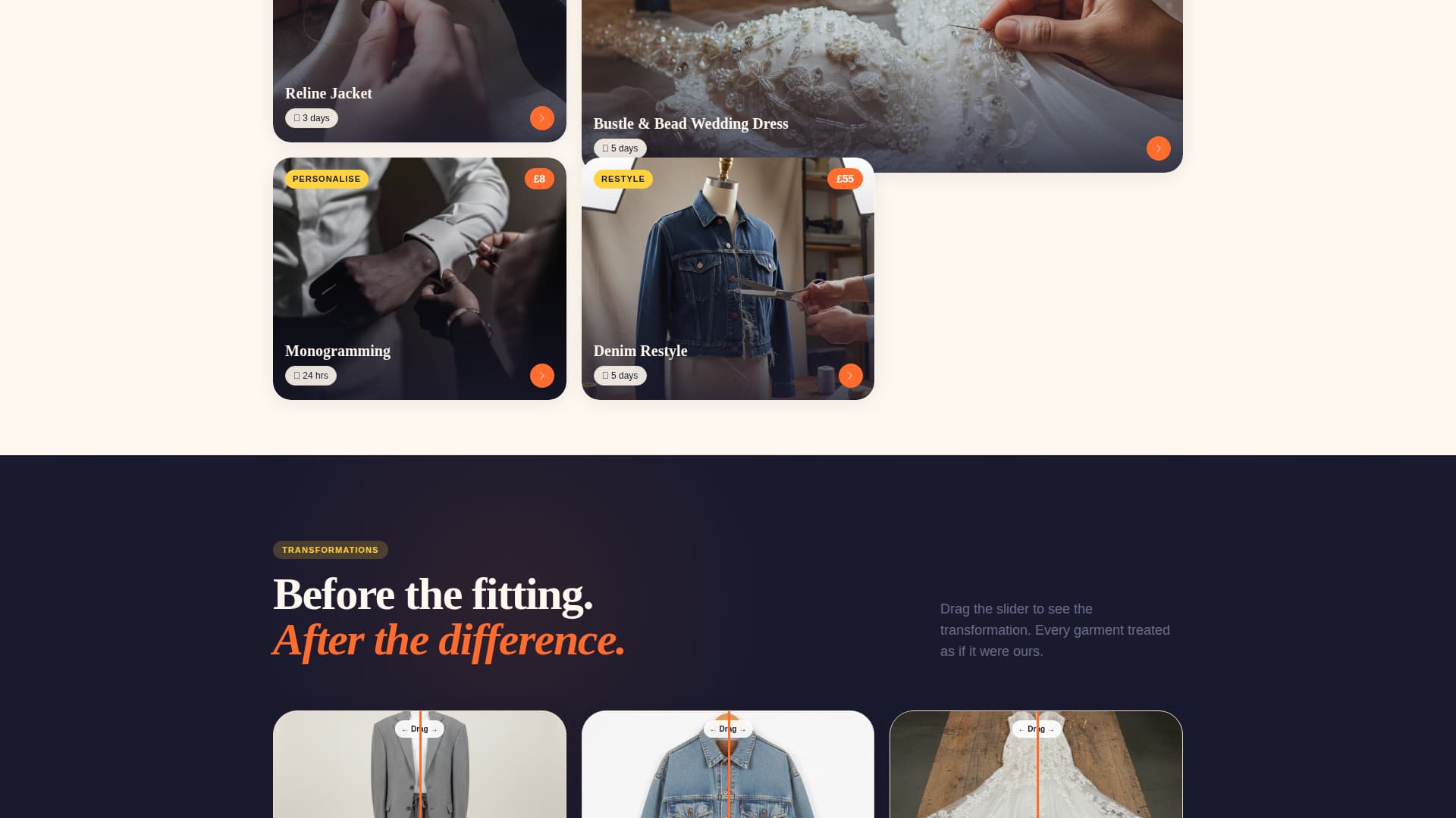 Local Brick & Mortar Business Appointment Booking Website Template