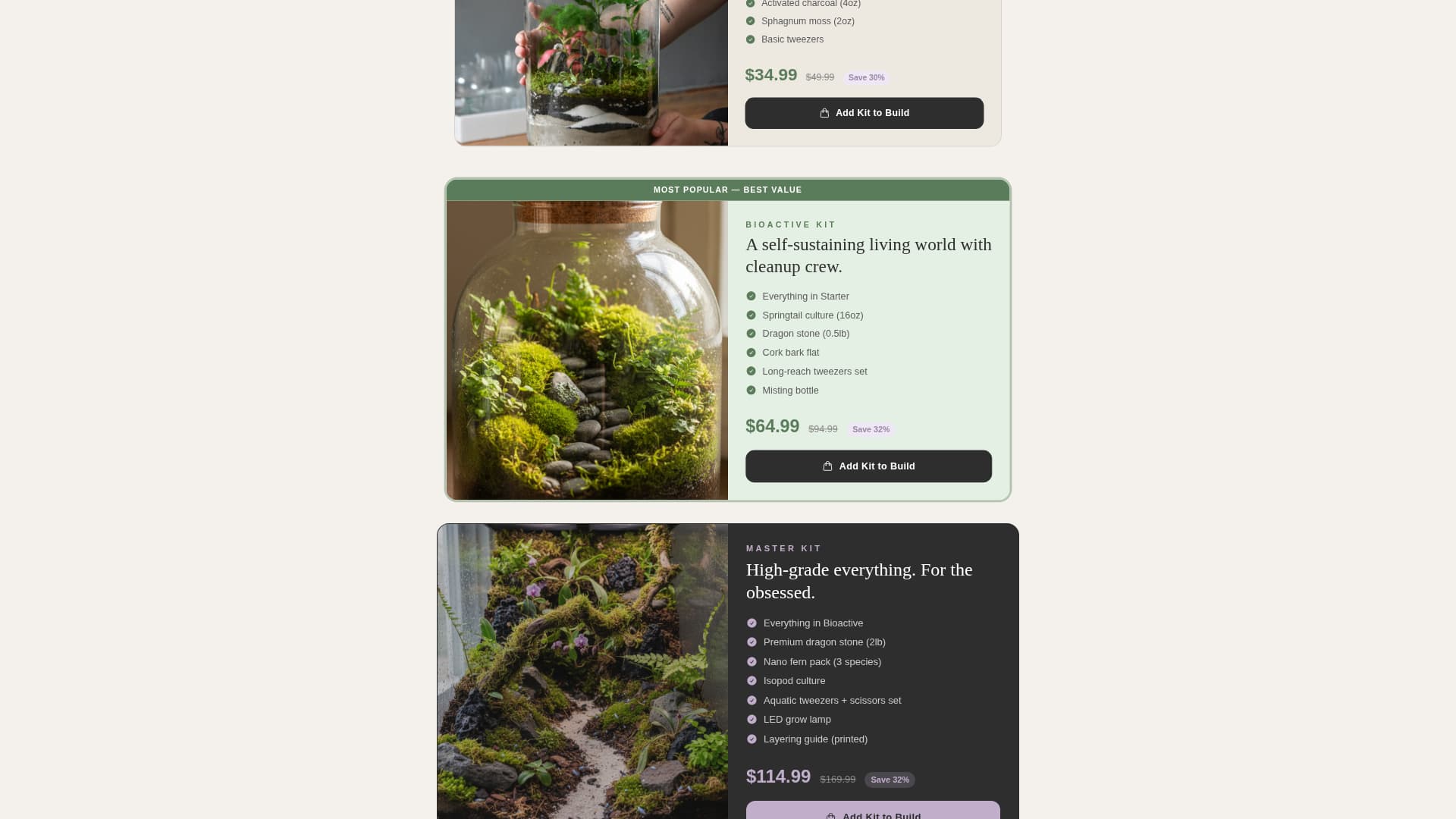 Hobby & Passion Supplies Professional Website Template
