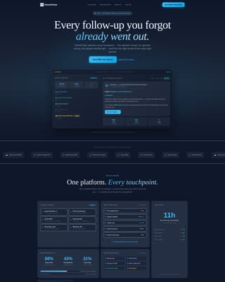 Nonprofit Email Marketing Professional Website Template