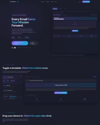 Nonprofit Email Marketing Directory Website Template