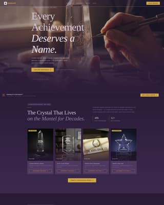 Local Brick & Mortar Business Professional Website Template