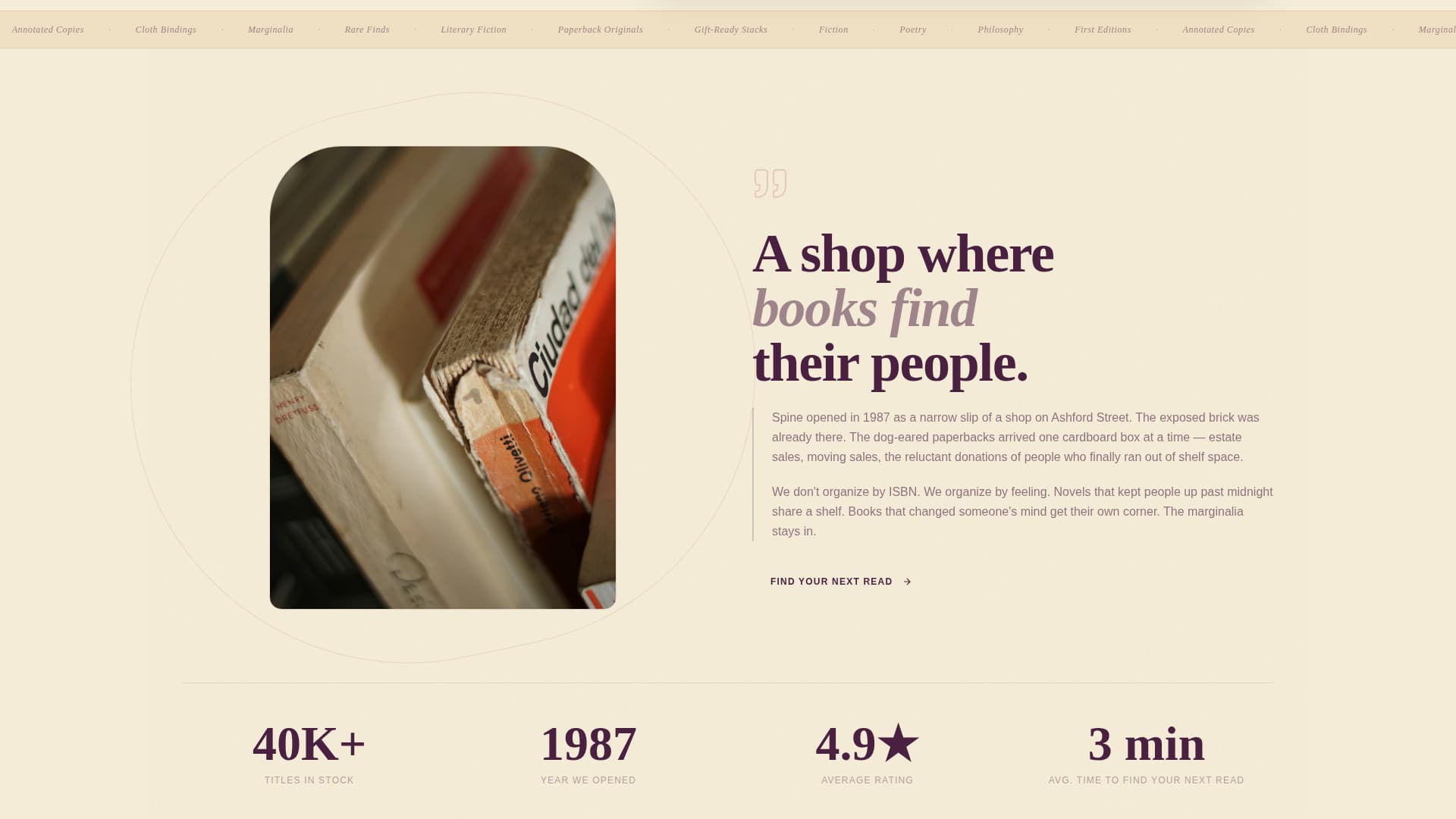 Local Brick & Mortar Business Professional Website Template