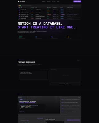 Notioneer - Powerful Developer Landing Page Template