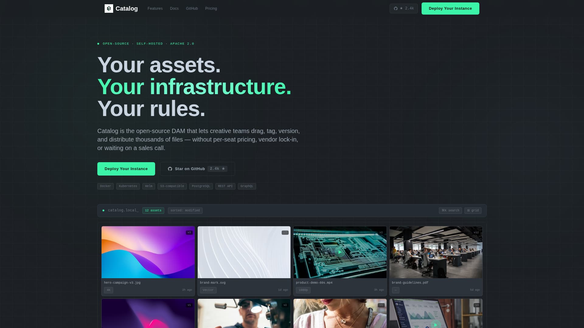 Open-Source Enterprise Software Professional Website Template
