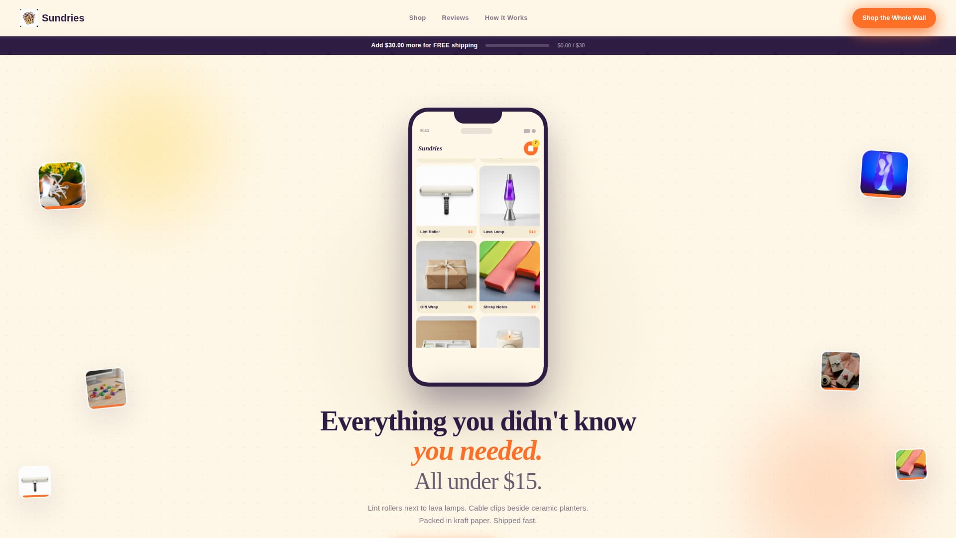 Local Brick & Mortar Business Professional Website Template