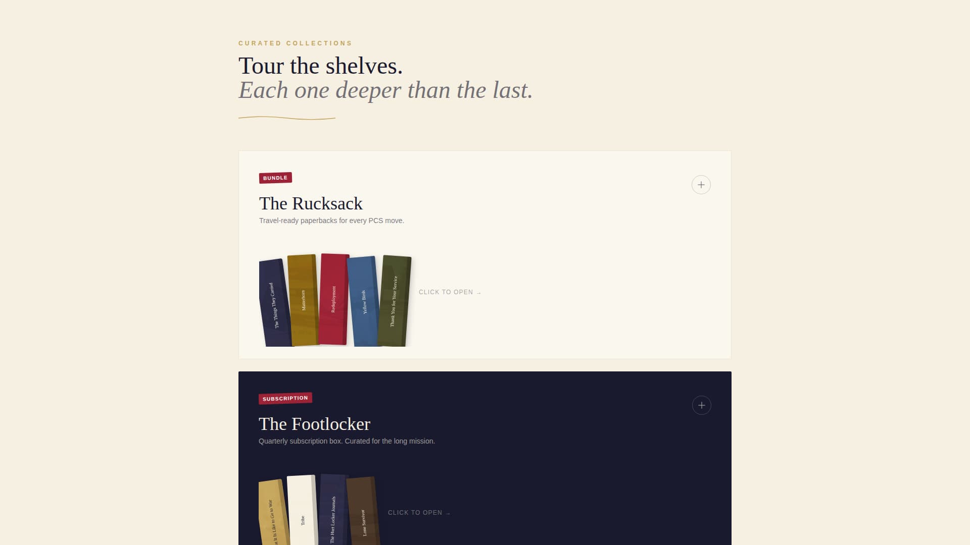 Foxhole - Curated Veteranowned Landing Page Template