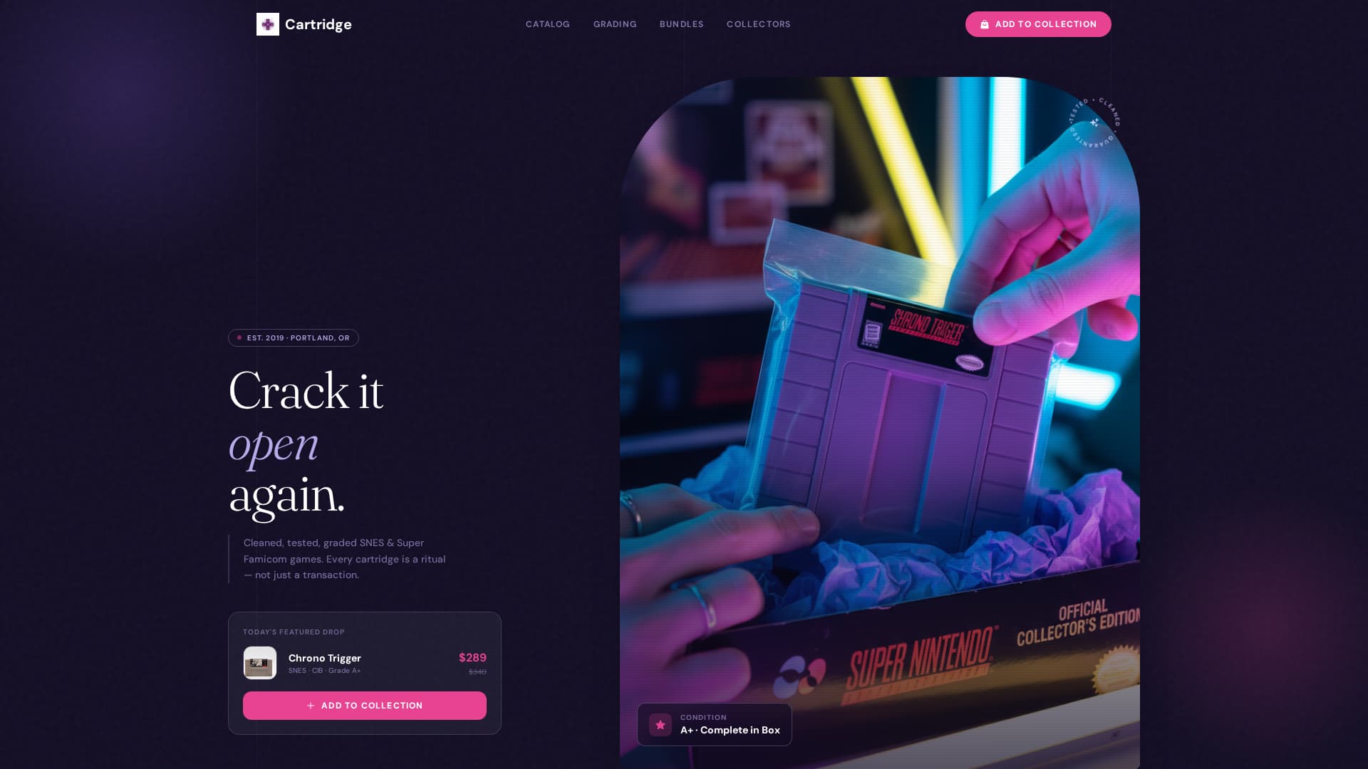 Local Brick & Mortar Business Professional Website Template