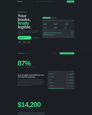 Specialist Optometry Software Professional Website Template
